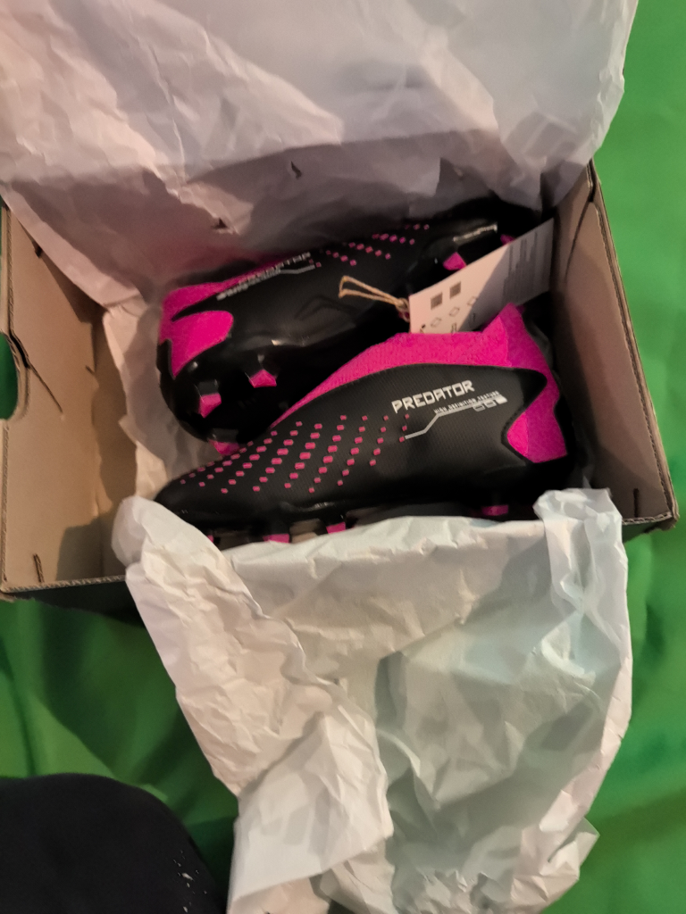 Adidas Predator Accuracy 3 LL FG Soccer Cleats - kids 11K