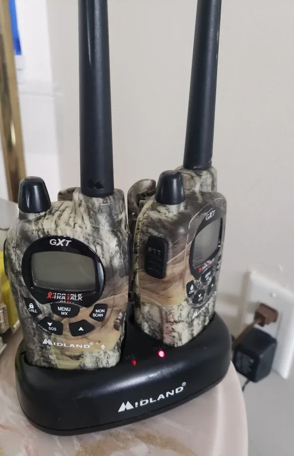 Midland GXT Two-Way Radios with Headset