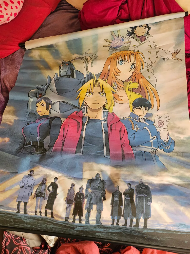 Fullmetal Alchemist Brotherhood Wall Scroll thumbnail