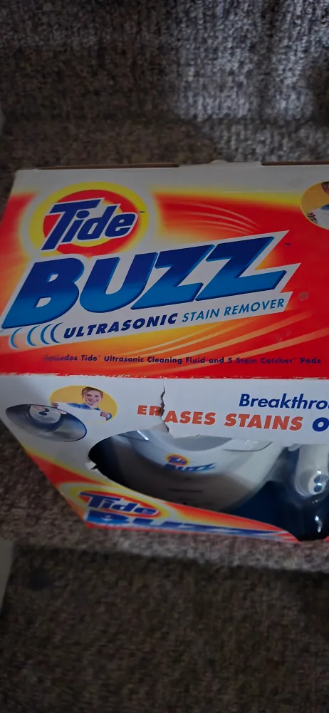 Tide Buzz Ultrasonic Stain Remover - New in Box thumbnail