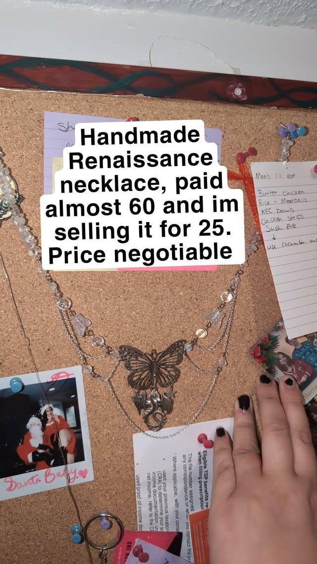 Handmade Renaissance Necklace