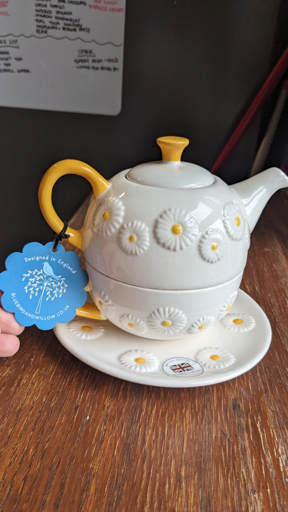 Bluebird and Willow Daisy Tea Set for 2 - photo 3
