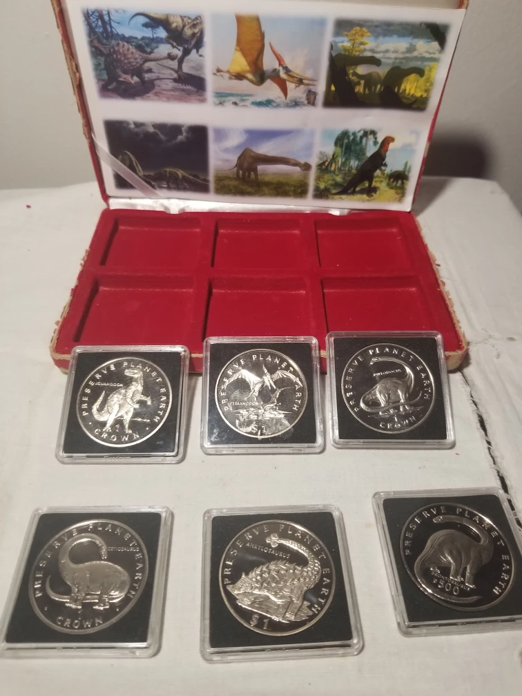 1993 Preserve the planet coin set - photo 2