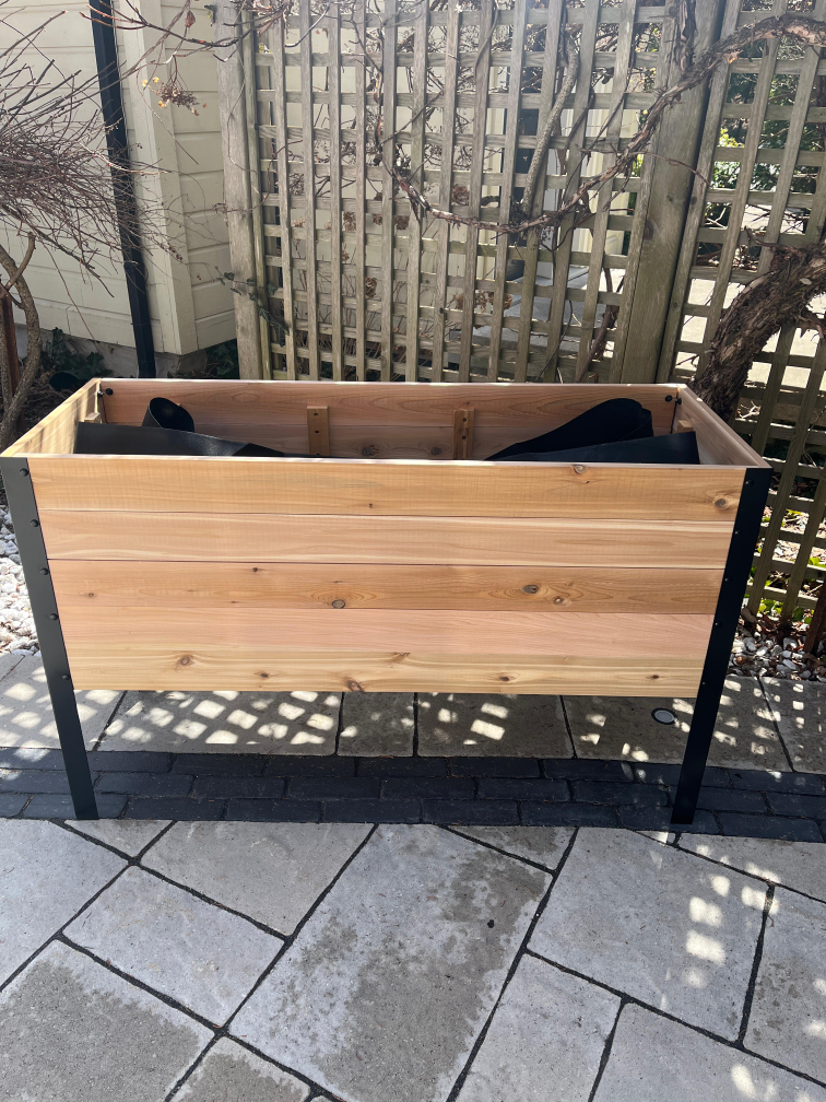 Raised Garden Bed with Stand - Western Red Cedar - photo 3