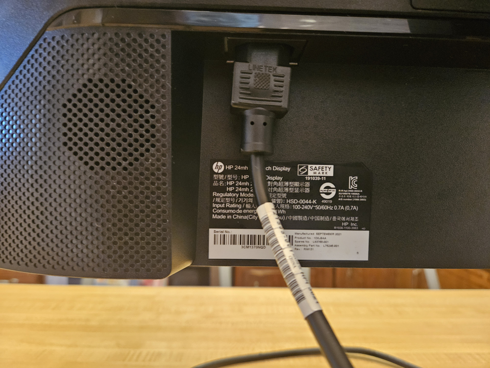 HP 24mh 21-inch LED Monitor - photo 4