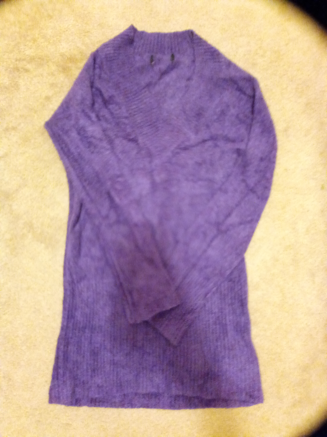 Purple Knit Sweater