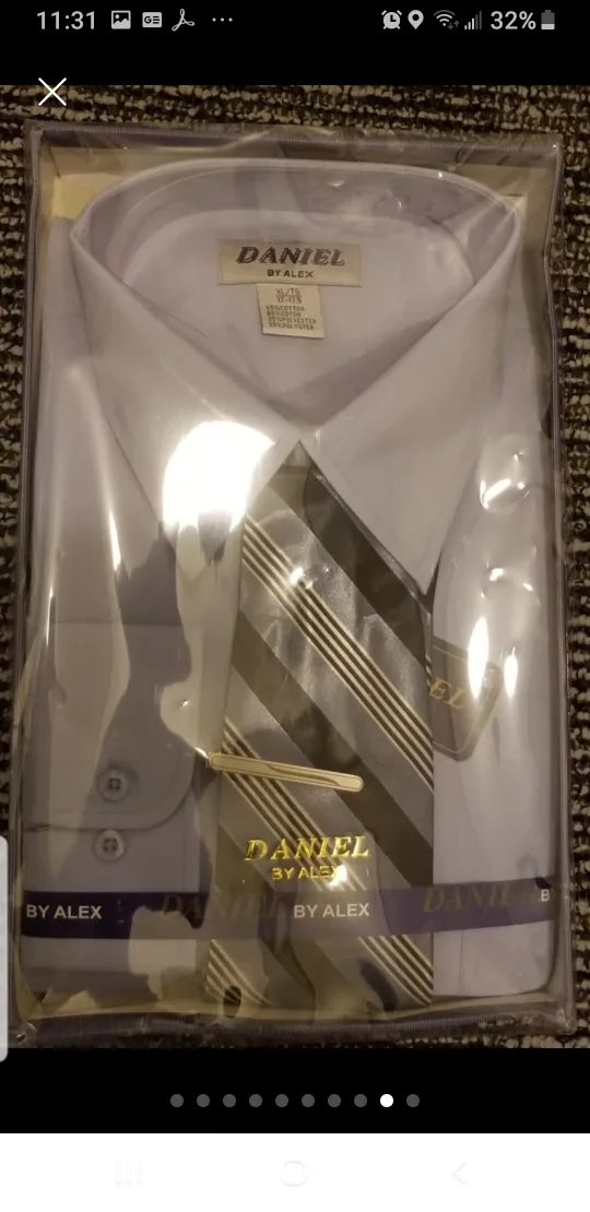 Good Brand Full Sleeve Dress Shirts, Large & Medium. Gift Idea image indicator(9)