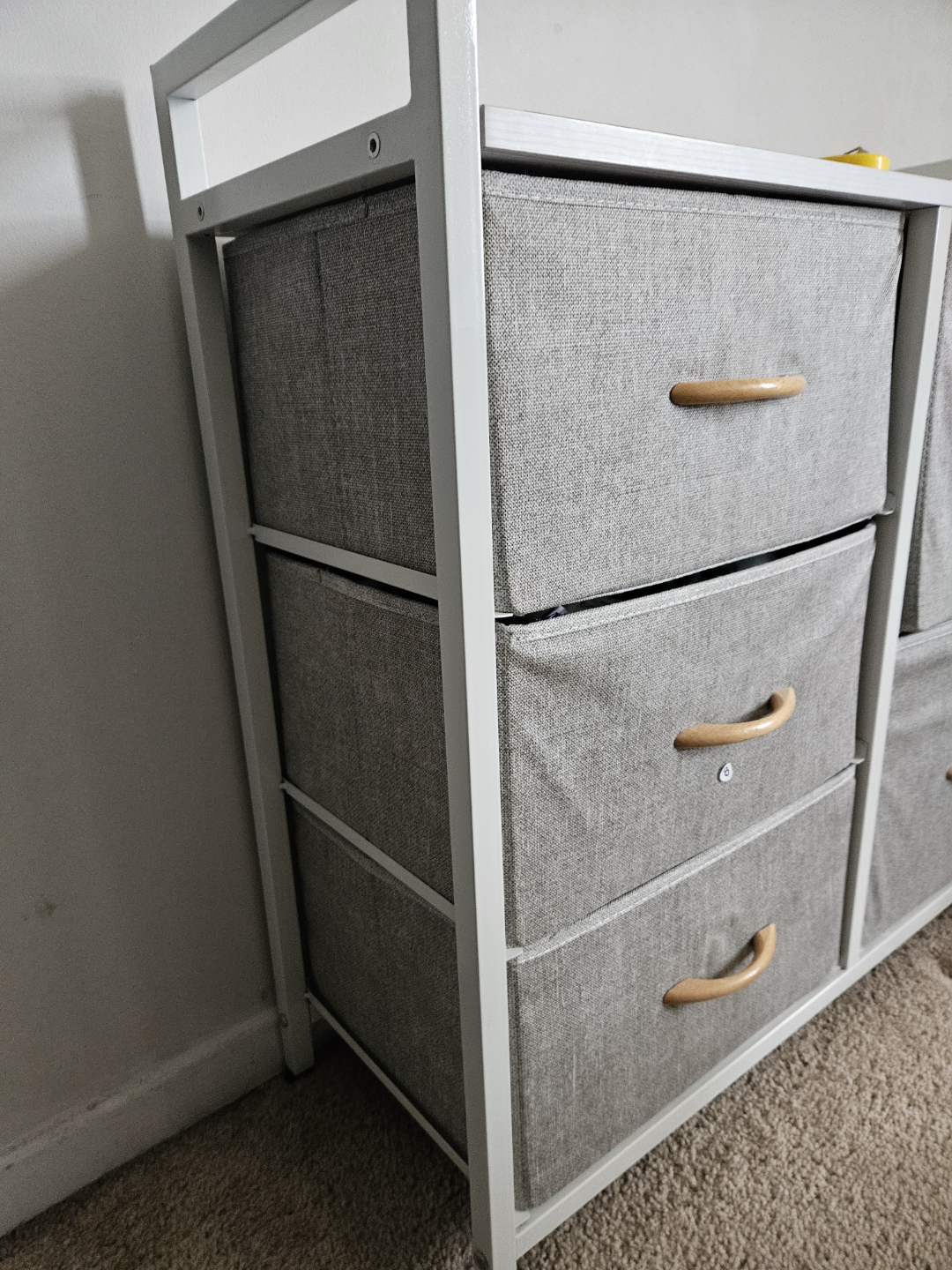 Dresser (Metal body with 5 fabric drawers) - photo 2