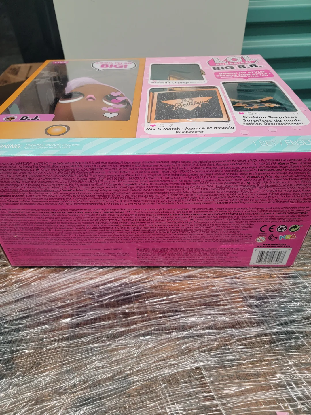 Collectable!Surprise! Big B.B. D.J. Doll image indicator(4)