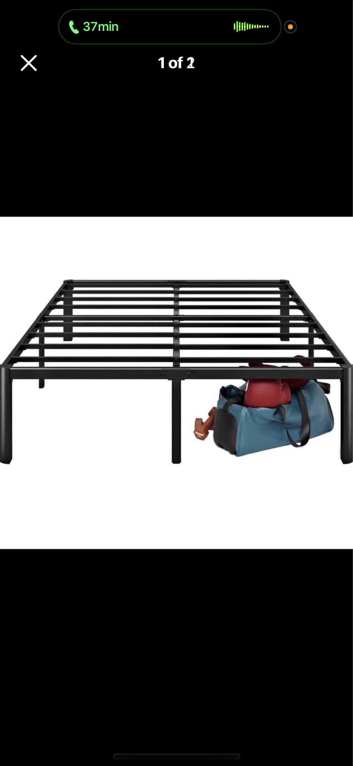 Queen bed frame