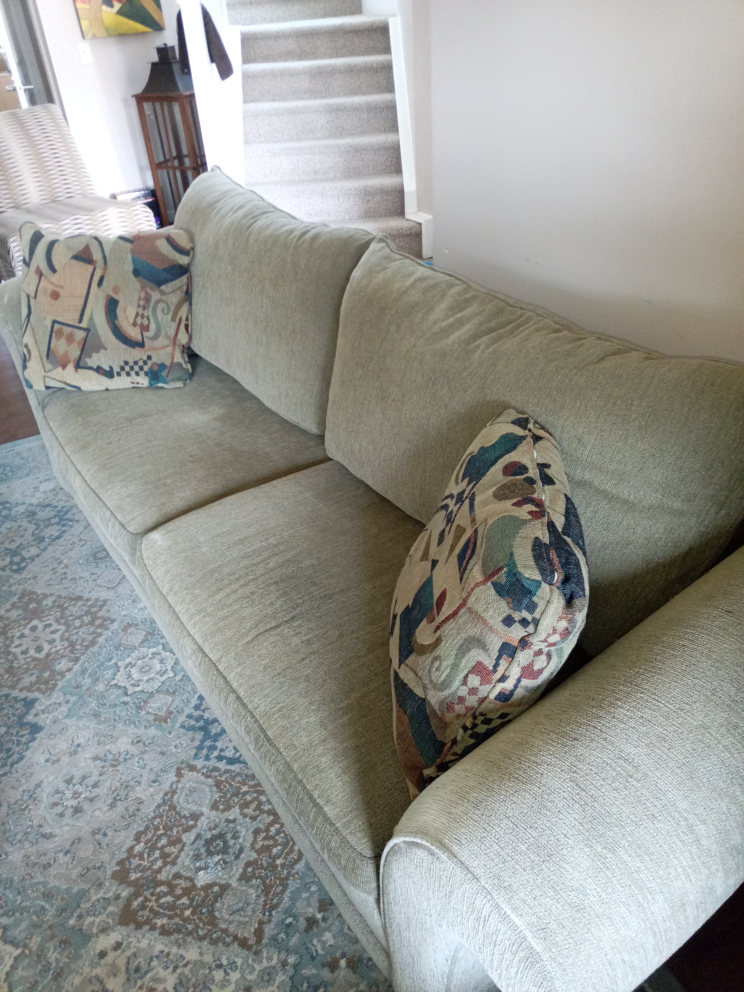 94 inch Sofa - Sage Green - photo 3