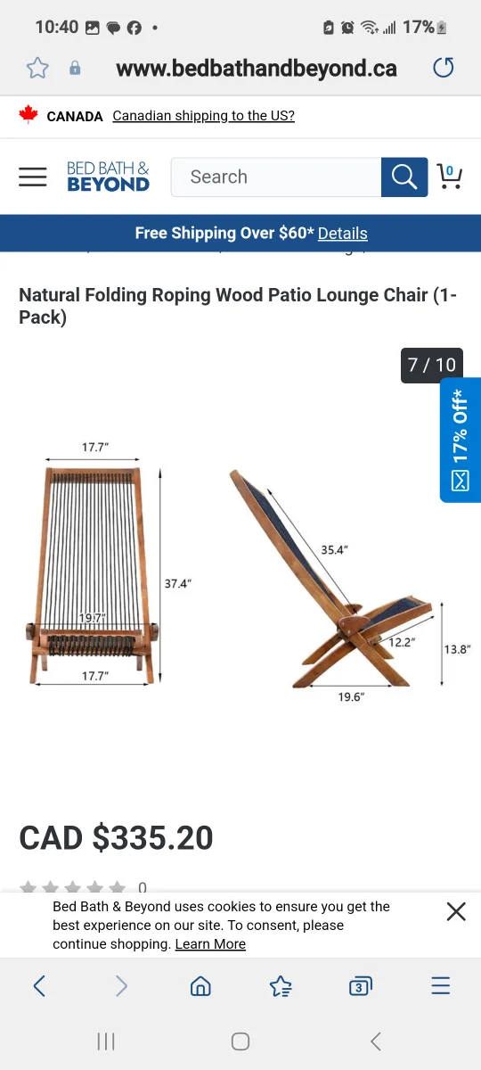 Pair of Vintage Woven Rope Folding Chairs image indicator(7)