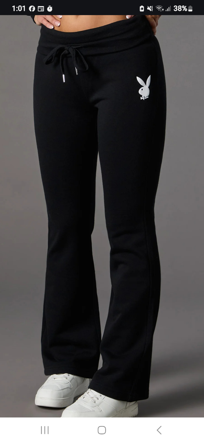 XL Playboy Fleece Flare pants - photo 2