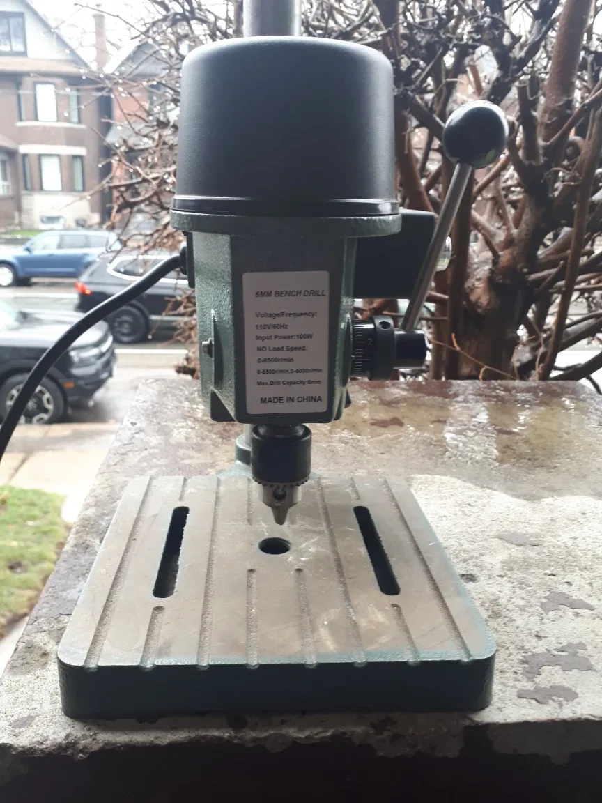 6MM Bench Drill Press - 110V 100W image indicator(2)
