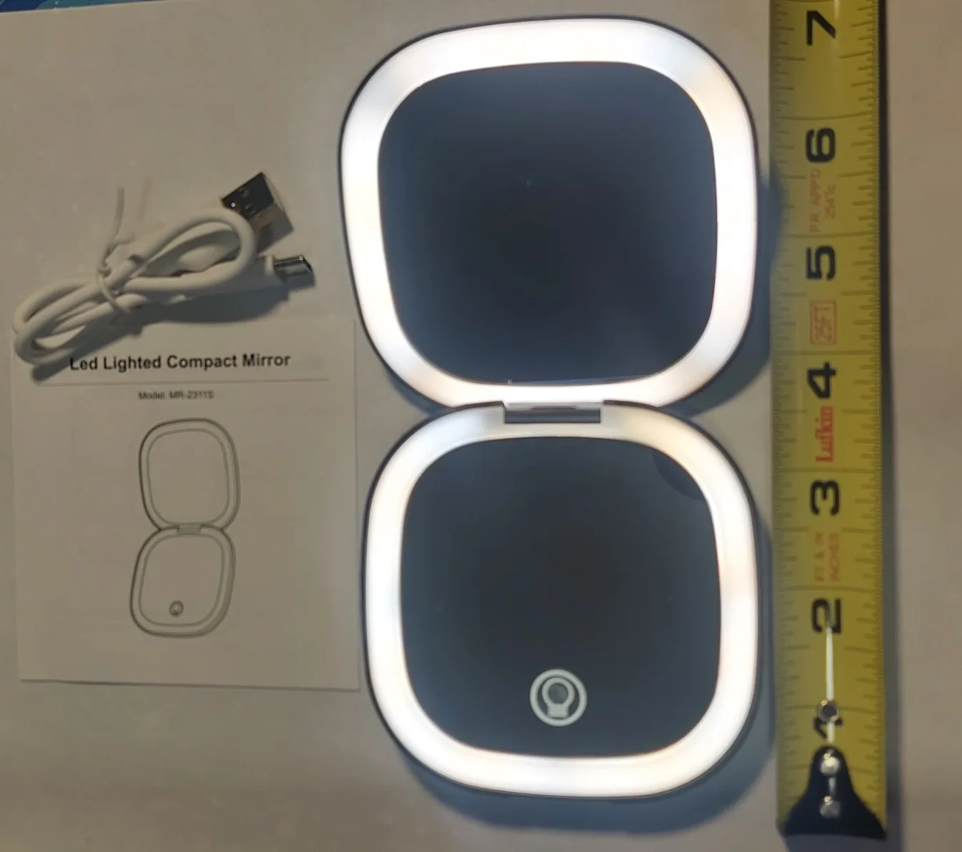 LED Lighted Compact Mirror image indicator(3)