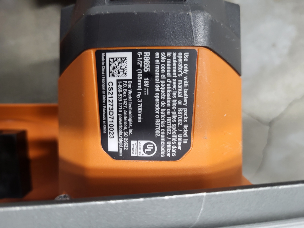 ❤️Rigid drill and saw 1 battery and 2 chargers - photo 2