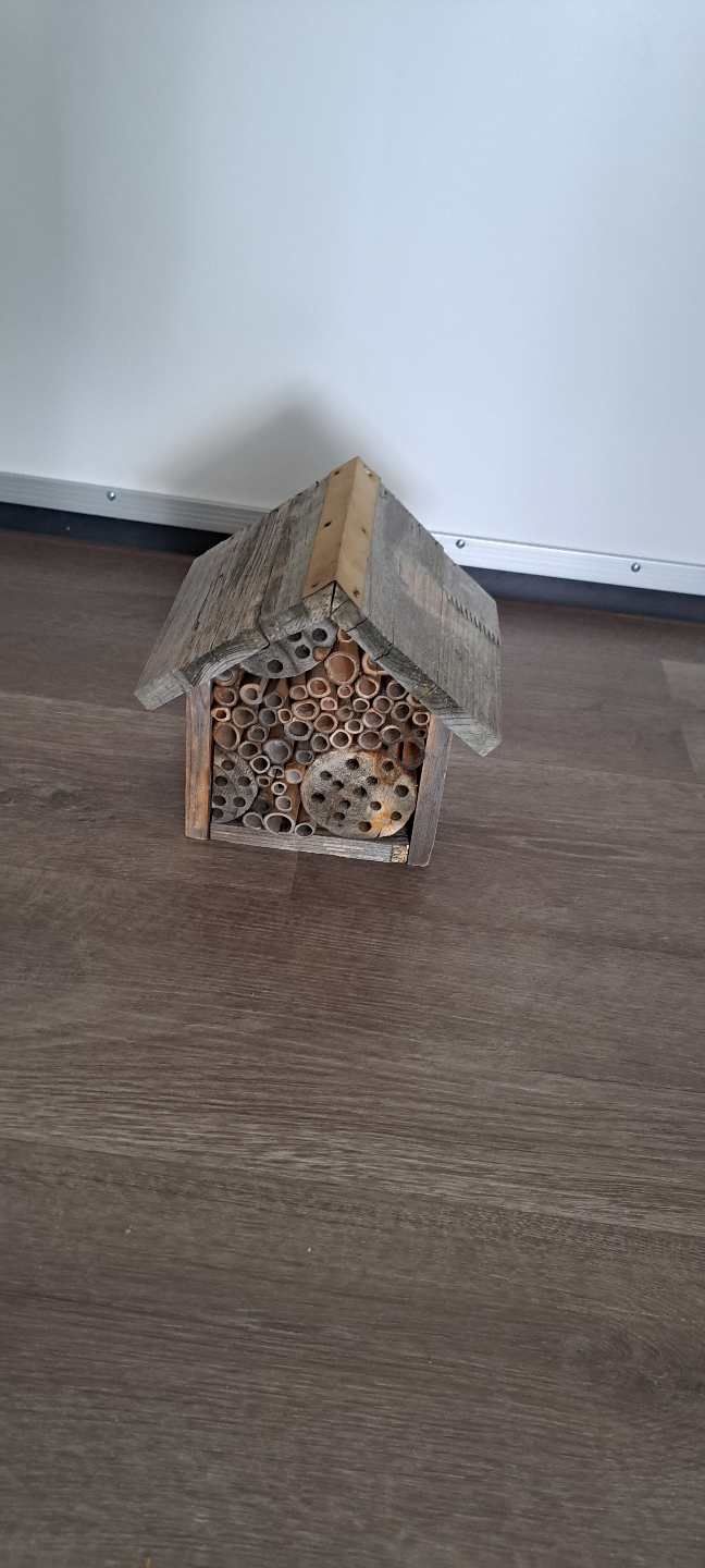 Rustic Wooden Bee Hotel