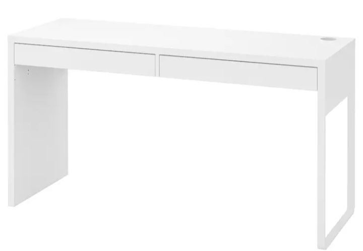 IKEA MICKE Desk - White - Excellent Condition