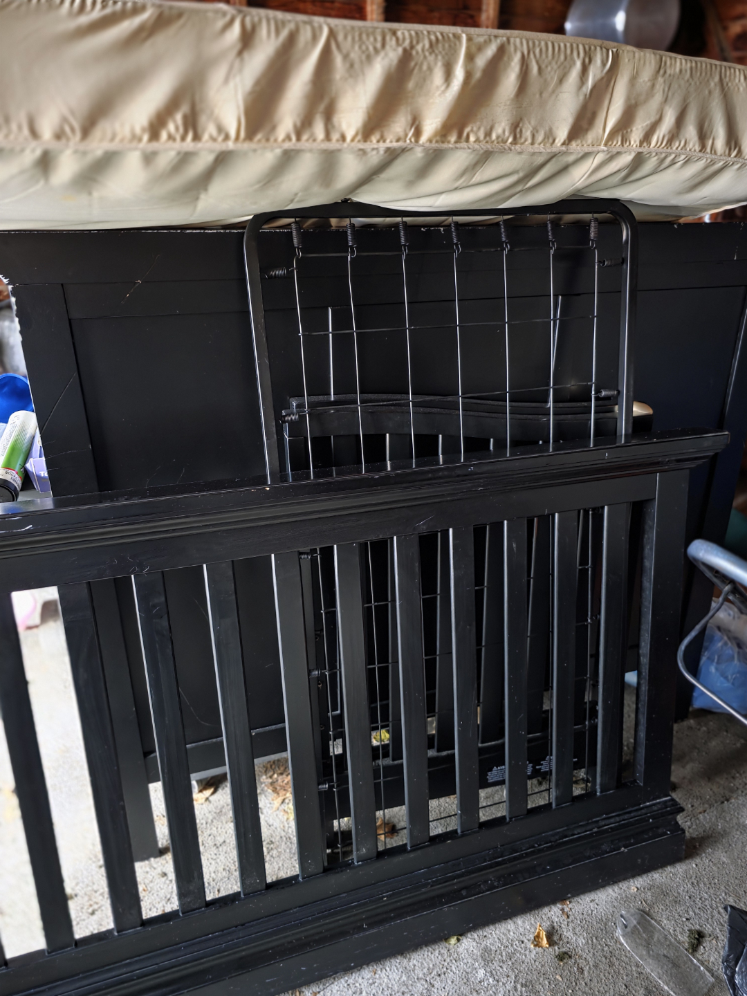 Baby Crib and Mattress - photo 3