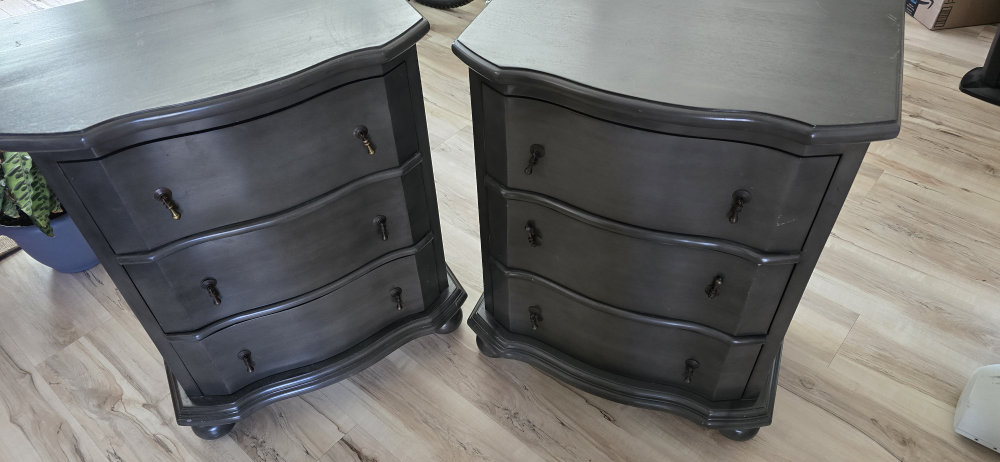 Pair of Handmade Indonesian Nightstands