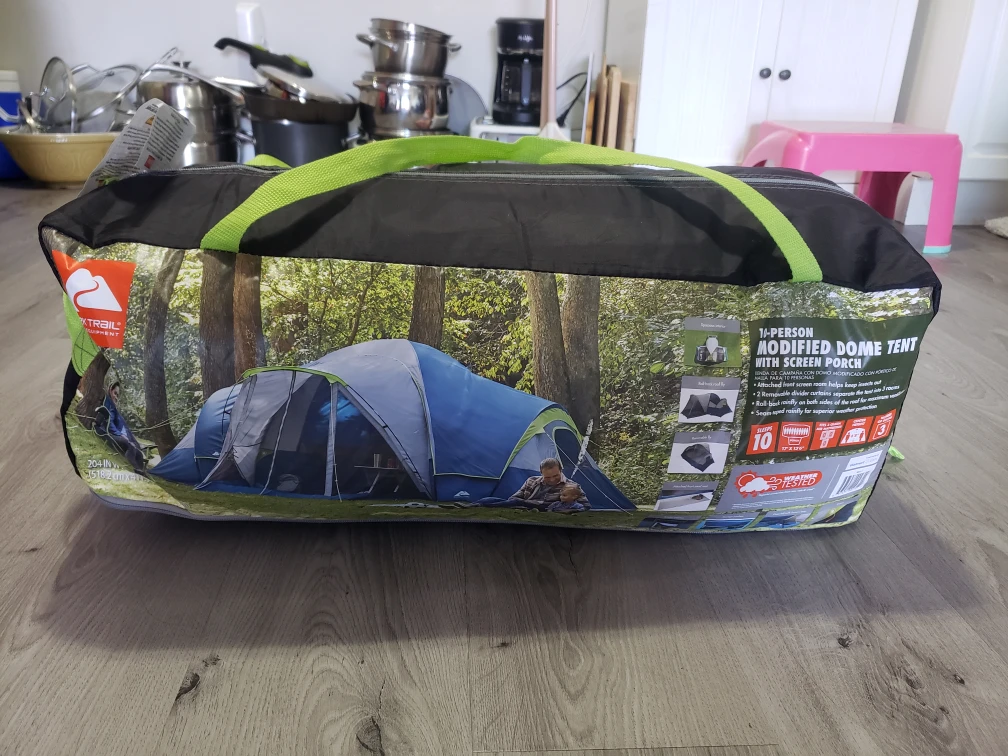 10-Person Modified Dome Tent with Screen Porch - photo 2