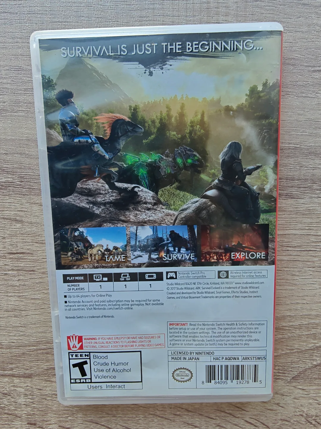 ARK: Survival Evolved Nintendo Switch Game image indicator(3)