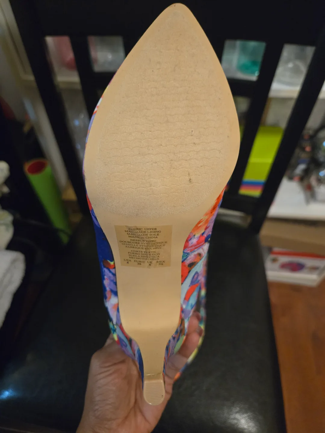 UNLISTED Women's Floral Heels - Size 6 image indicator(4)