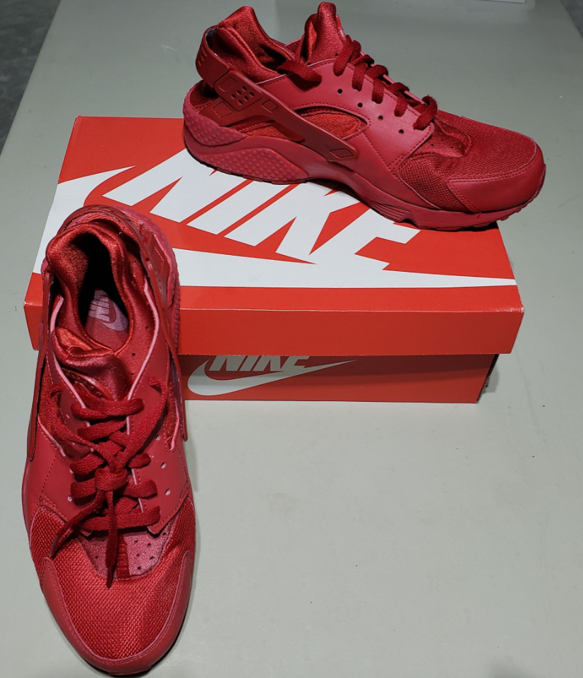 Nike Air Huarache Run PRM Sneakers - Red