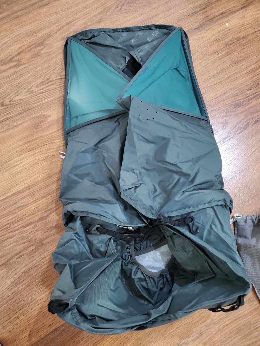 Manito Elegance Alpha Stroller Weather Shield - Grey - photo 3
