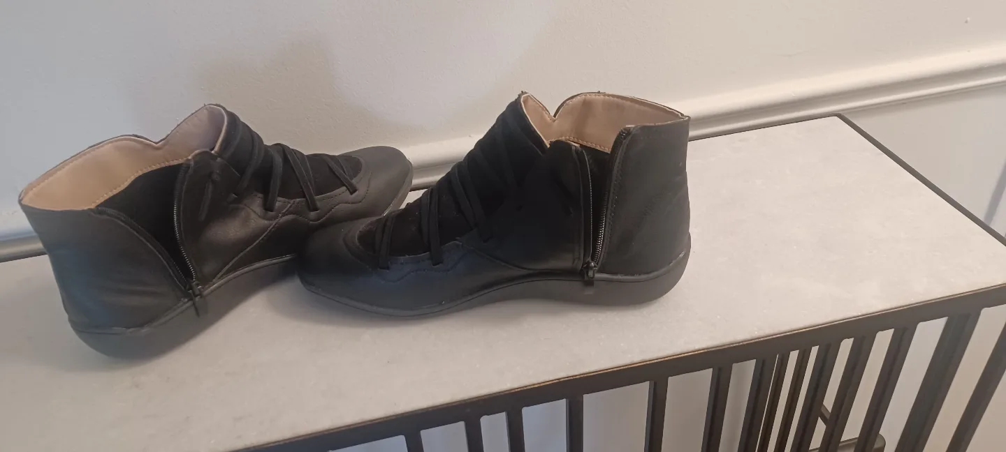 Women's Black Ankle Boots image indicator(3)