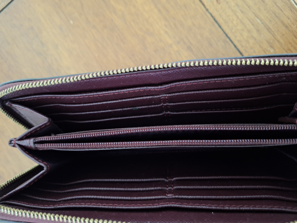 Coach Leather Zip Around Wallet - photo 3