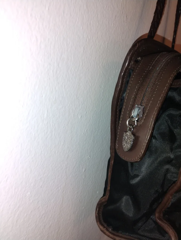 Brighton Braided Handle Black and Brown Tote Bag image indicator(4)