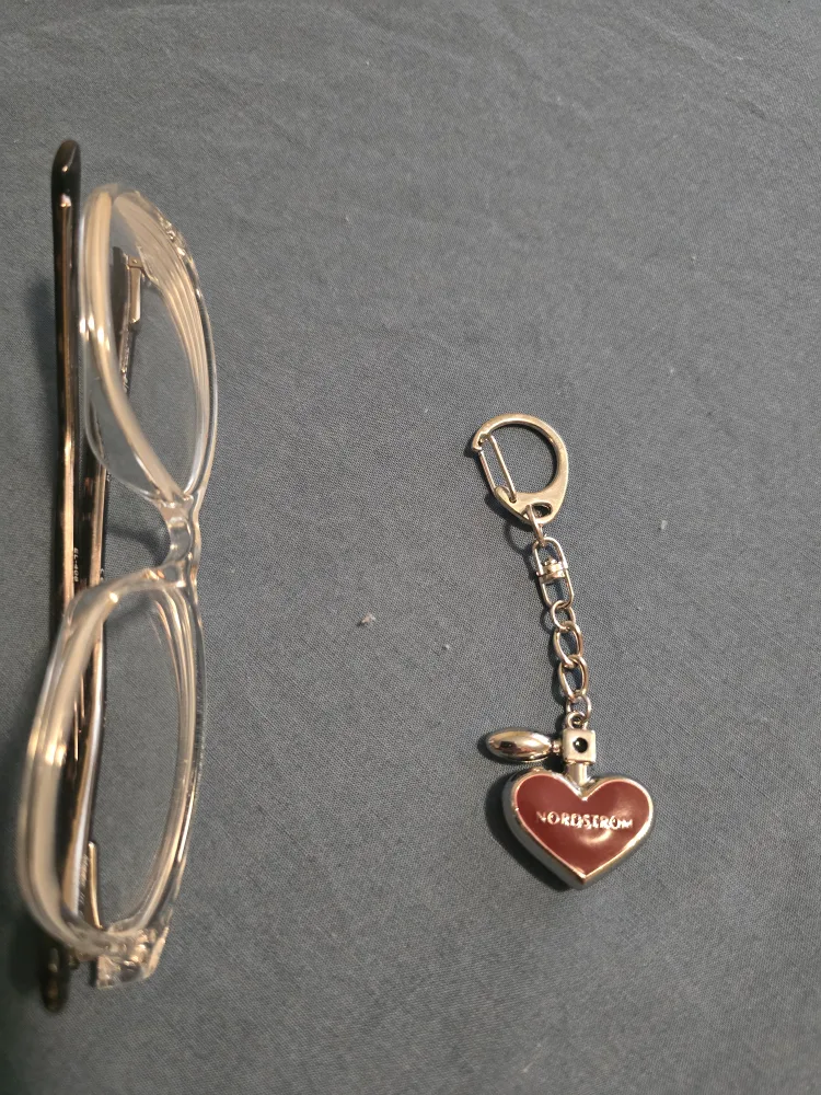 💚Nordstrom Perfume Bottle Keychain thumbnail