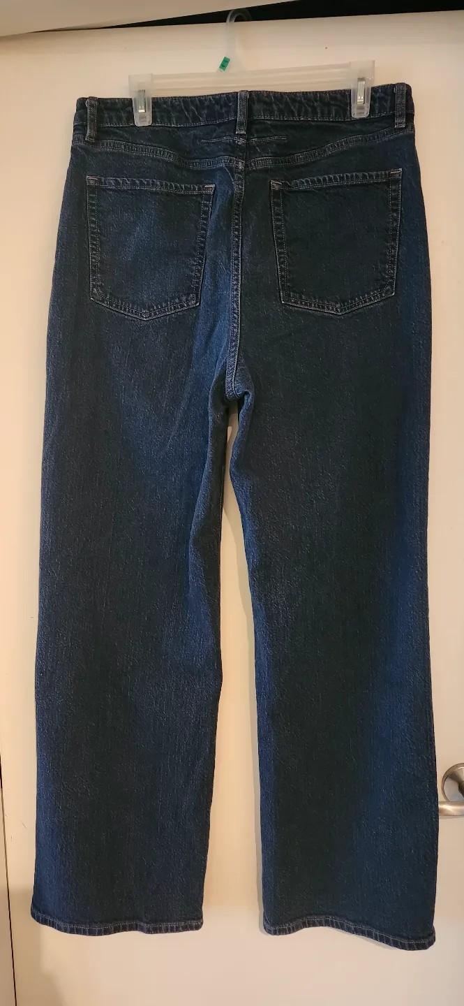 R Jeans Wide Leg Dark Wash Jeans image indicator(7)