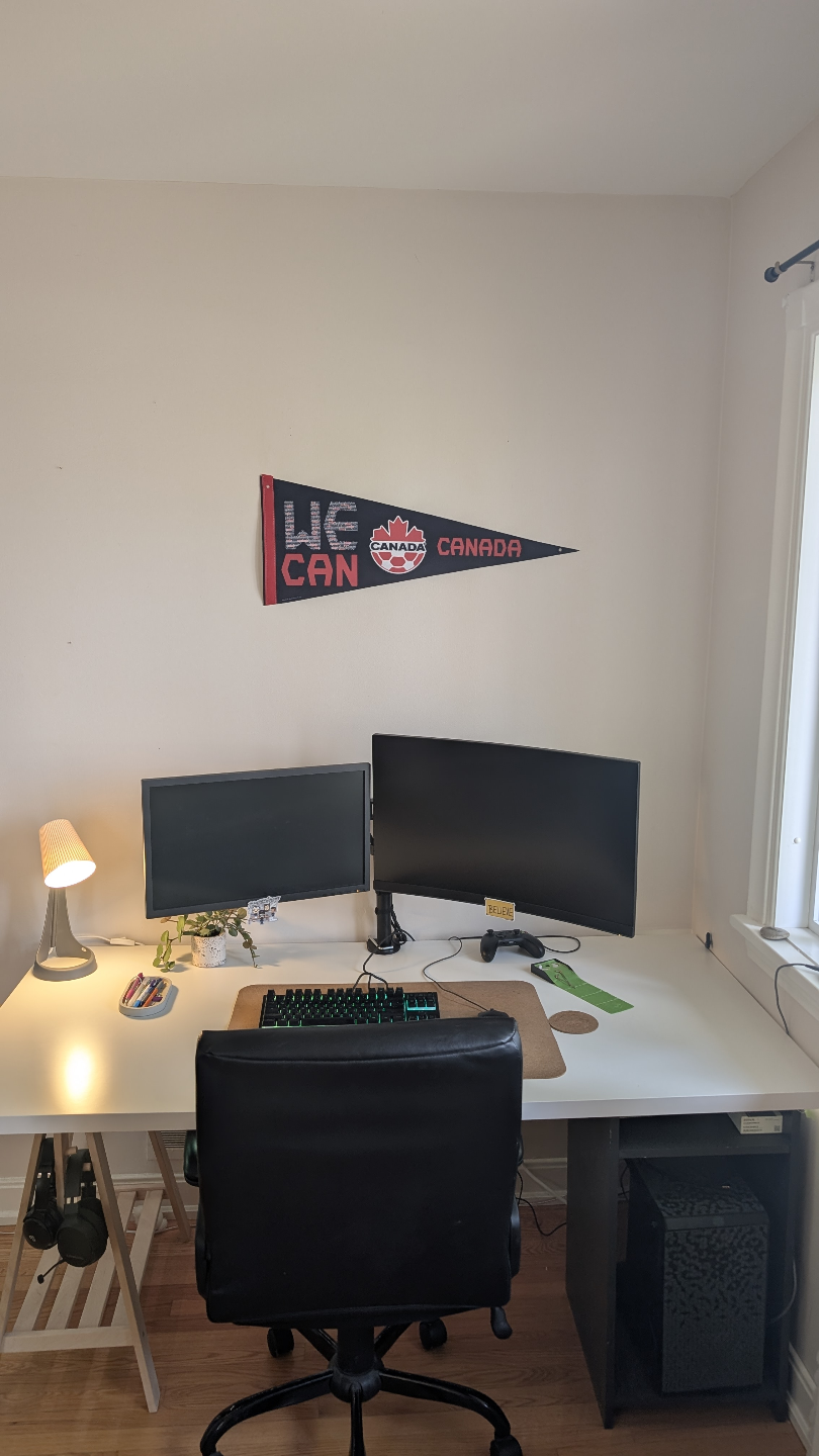 Ikea Office/Gaming Desk & Chair - photo 3