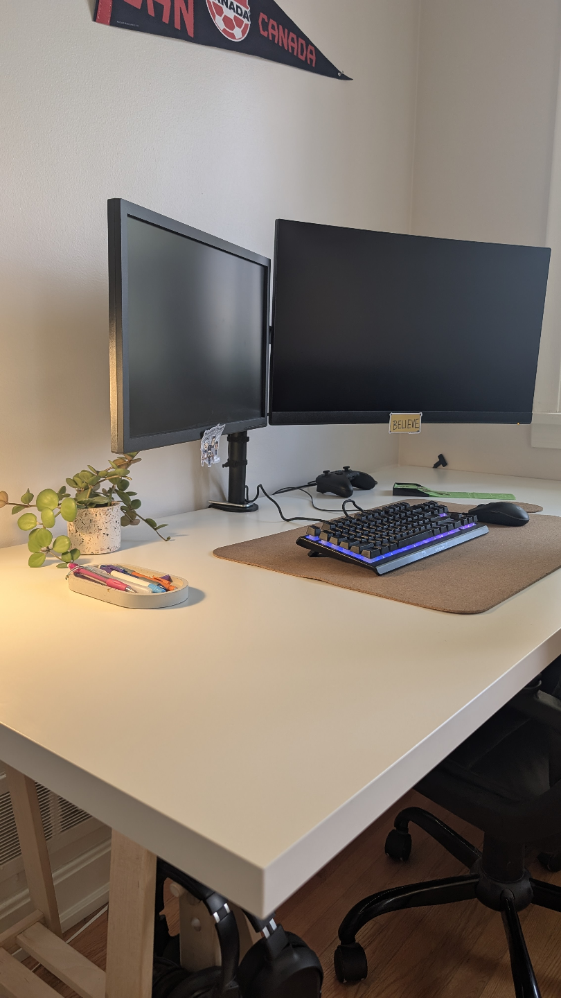 Ikea Office/Gaming Desk & Chair - photo 4