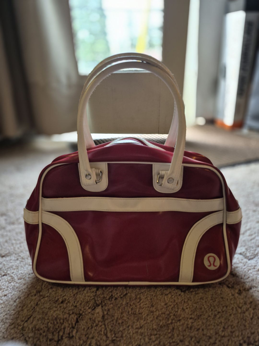 Lululemon vintage gym bag