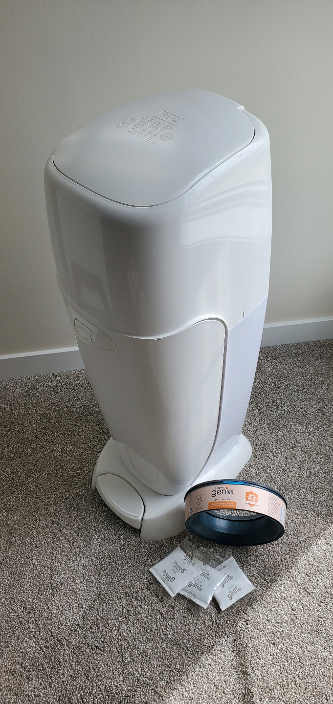 Diaper Genie Pail System- White