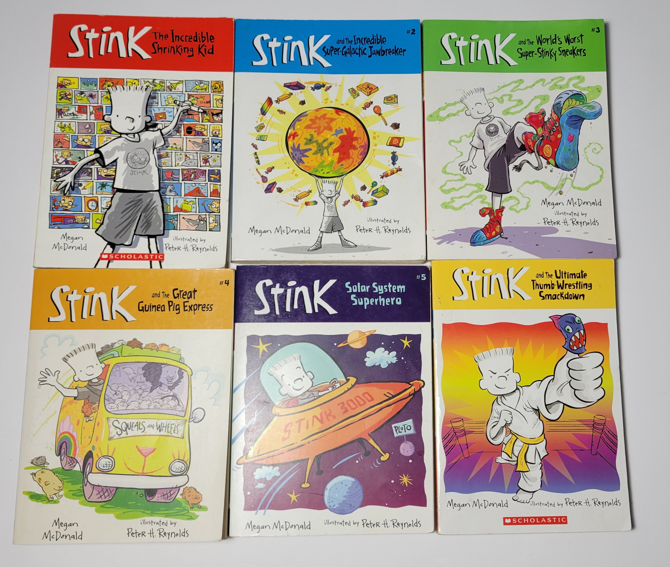 💚Set of 6 Stink Books by Megan McDonald