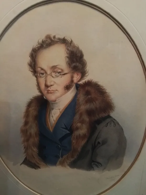 Antique Portrait 1827 by Josef Kriehuber image indicator(2)