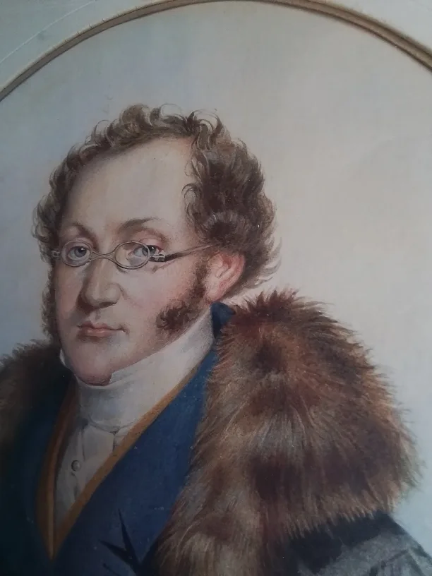 Antique Portrait 1827 by Josef Kriehuber image indicator(5)