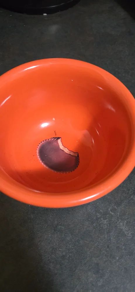 Reese's Peanut Butter Cups Orange Bowl thumbnail