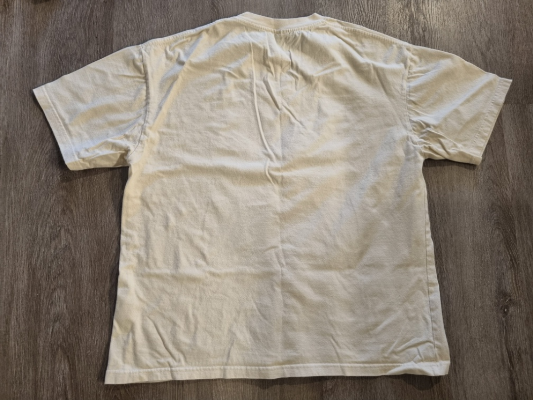 Light Yellow Color Star Graphic T-Shirt - photo 2