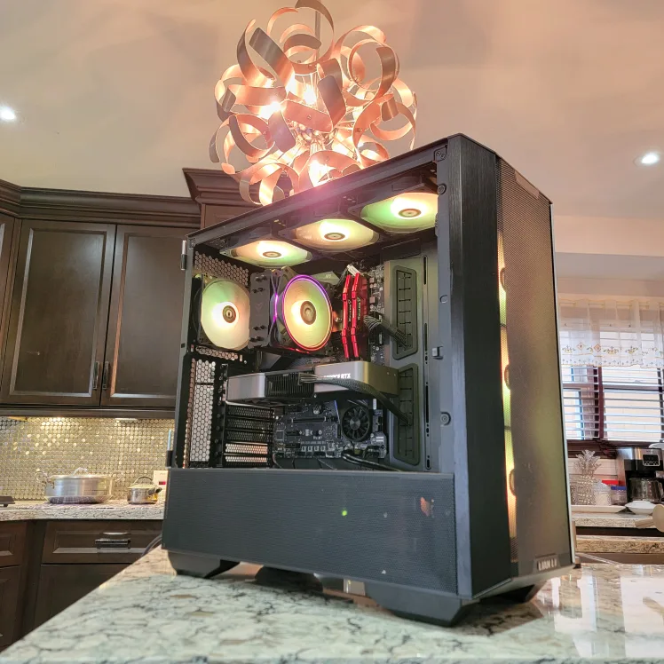 BRAND NEW CUSTOM GAMING PC : Ryzen 7 5800x / RTX 3080 / 32GB RAM image indicator(7)