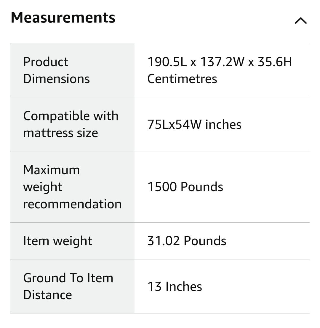 Zinus Full Bed Frame - 14 inch SmartBase Metal Bed Frame - photo 5