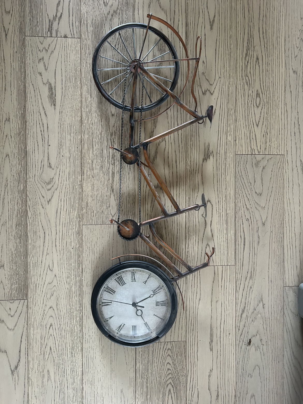 Bicycle Wall Clock - photo 2