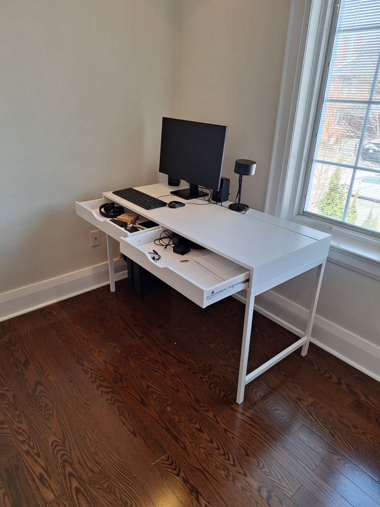 Ikea ALEX Desk with Two Drawers - photo 3