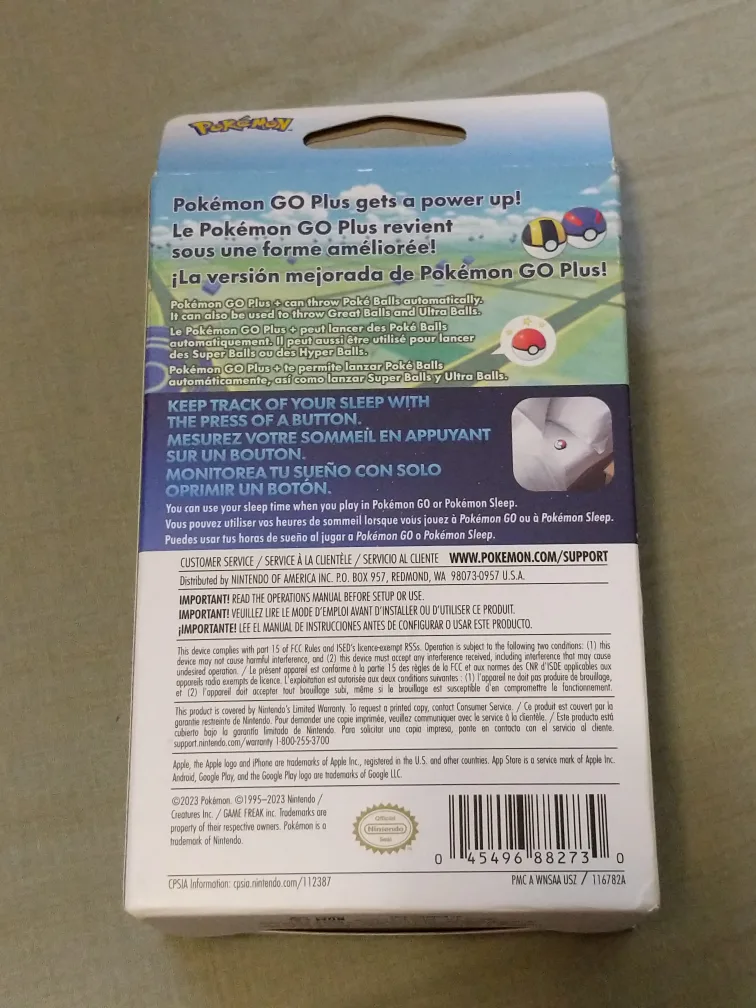 POKEMON GO+ Plus Nintendo image indicator(3)