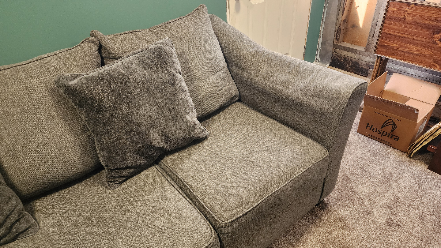 Large Grey Sofa - photo 3