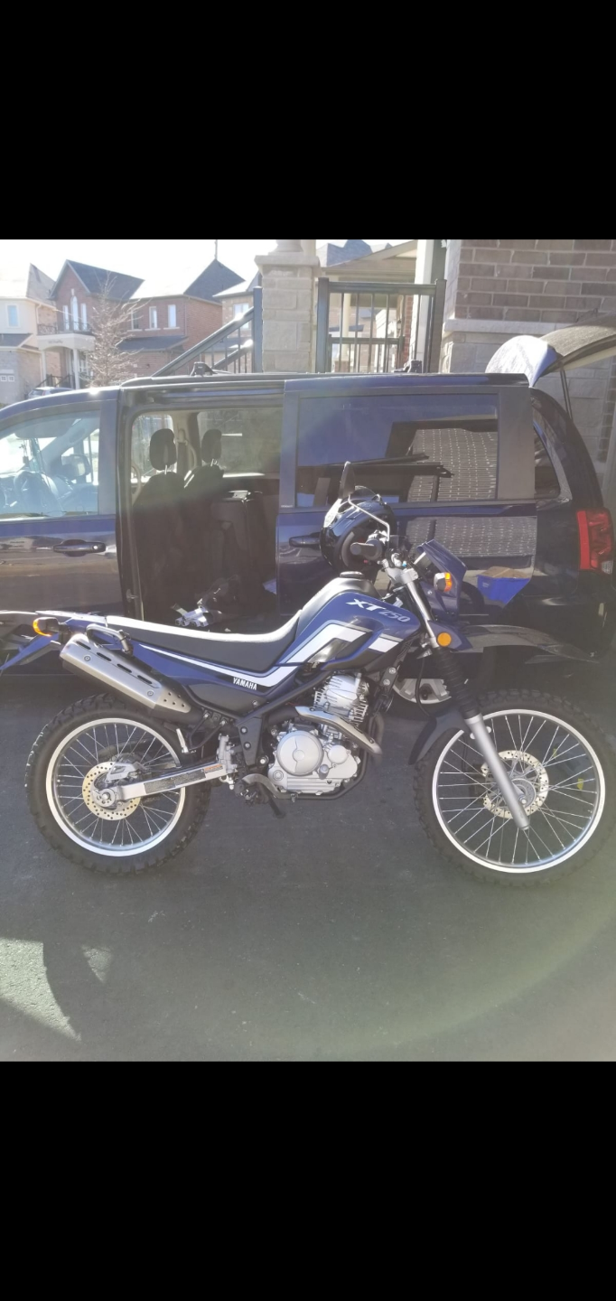 Yamaha XT250 Dual Sport Motorcycle